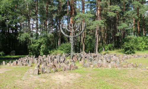 Mahnmal der Gedenkstätte Rumbula